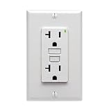 Altus 15-Amp-125 Volt Tamper Resistant GFCI Receptacle with Faceplate and LED Power Indicator