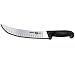 Kitchen & Housewares : R H. Forschner by Victorinox 10-Inch Curved Cimeter Knife, Granton Edge, Black Fibrox Handle