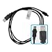 Electronics : Kinamax CB-MCR2 Micro USB 2.0 B Male to A Male Connection High-Speed Cable