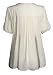 Women's Short Sleeve Embroidery Plus Size Blouse Top