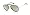 (001/M4) SHINY GOLD CRYSTAL POL.GREEN SILVER MIR