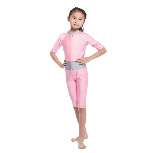 Weixinbuy Summer Girls Islamic Beachwear Casual Swimwear