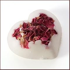 Badepraline Rosenherz Badetr�ffel mit echten Rosenbl�ten