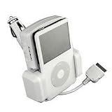 Electronics : 3 in 1 Car Kit FM Transmitter for ipod 3G, 4G, 5G, Nano etc. (0160)