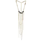 Gemma Redux Black Tourmaline Maya Necklace