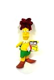 Homer Simpson Wearing Green Grass Skirt and Wig Plush Doll