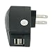 2-Port USB Home Travel Charger for Apple iPhone / iPod (Black) image 4