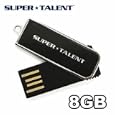 Super Talent 8GB 200X Pico D USB Flash Drive - Retail Package