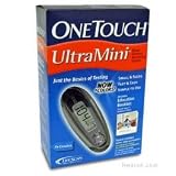  : OneTouch UltraMini Blood Glucose Monitoring System - Jet Black