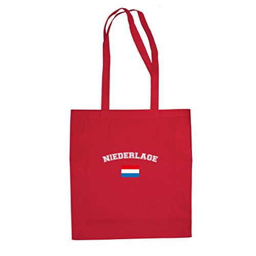 Oranje Niederlage – Stofftasche / Beutel, Farbe: rot