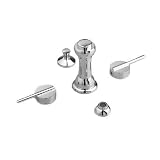 Buy Jado 831 144 355 Glance 3-Hole Bidet Set with Vacuum Breaker, UltraSteel by JADO