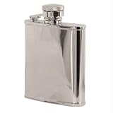 GenPro 6 oz. Hip Flask with Mirror Finish
