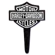 HARLEY DAVIDSON CUPCAKE PICS, SET OF 12