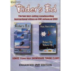 Rider's Ed: Learn to Snowboard AND Style, Park & Pipe: Two best selling instructional videos on one DVD