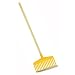 Toys : Children's Toy Gardening Tools: Kid Sized Metal Leaf Rake 28.5" Yellow, made in Sweden by NYBY