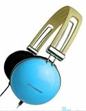 Zumreed ZHP-005 Retro Colorful, Stylish and Retro Style Over-the-Ear Headphones (Blue)