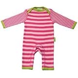 Toby Tiger cotton pink/pale pink sleepsuit 6-12 mths