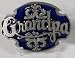 Grandpa Enamel Pewter Belt Buckle