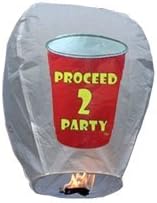 Red Cup Proceed to Party Sky Lantern