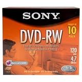 Sony DVD-RW 2X 4.7 GB Rewriteable (10-Pack)