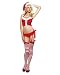 Naughty Miss Santa Bustier Sexy Party Christmas Xmas Party Outfit Costume