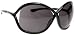 TOM FORD WHITNEY TF09 Sunglasses SMOKE LENS / SHINY BLACK 199 64-14-110