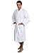 TowelSelections Waffle Weave Bathrobe Kimono Collar Spa Robe Made in Turkey