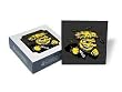 Set of 4 Ceramic Coasters (4"x4") Shocker Coaster Set Wichita State Shockers Beverage Drinkware