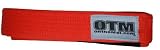 OTM Gi Belt with Rank Bar Orange Kids