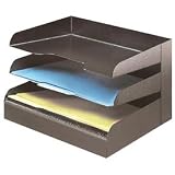 3 Tier Tray - Platinum, Letter Size, Desk Accessories, Office Supplies