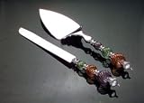 MULTI COLORED VENETIAN CAKE KNIFE - MULTI COLORED VENETIAN CAKE KNIFE - cake knife