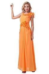 Chiffon Halter Evening Dress/Bridesmaid Dress 