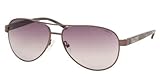 RALPH LAUREN RA 4004 RA4004 103/11 GUNMETAL GREY HORN METAL GRAY GRADIENT LENS AVIATOR SUNGLASSES SHADES RALPH LAUREN RA 4004 RA4004 103/11 GUNMETAL GREY HORN METAL GRAY GRADIENT LENS AVIATOR SUNGLASSES SHADES