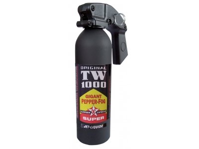 Bombe Lacrymogène TW1000 Pepper jet Liquide Super Gigant