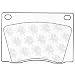Brake Pad Set disc brake for ASTON MARTIN LAGONDA I Estate