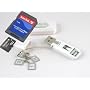 Sandisk MicroSD 2GB (SDSDQ-2048, bulk) & BlueProton USB 2.0 Card Reader Writer
