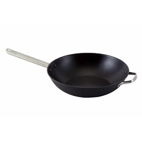 13 SUPER THIN! SUPER LIGHTWEIGHT CAST IRON WOK by EXCELSTEEL