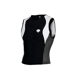 Buy Descente 2008 Mens Aero-XT Triathlon Top - Black - 80204bk