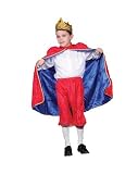 Deluxe Royal King Dress Up Costume Set - Red - Toddler T4