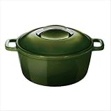 31QcvpcfuoL. SL160  KitchenAid 4 1/2 Quart Cast Iron Round Casserole, Green