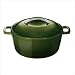 KitchenAid 4-1/2-Quart Cast-Iron Round Casserole, Green