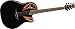 Ovation Celebrity Deluxe CC44 Acoustic-electric Guitar, Black