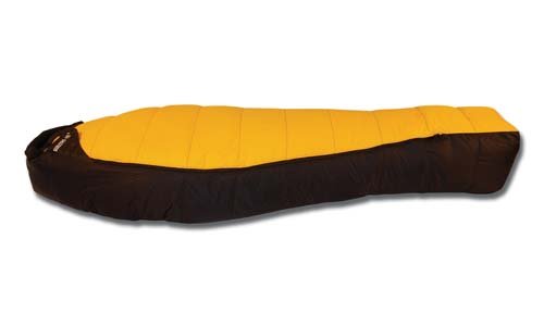 Backside 25 Degree Sub Zero HM Down Sleeping Bag YellowBlack