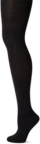 Women's Flat Knit Sweater Winter Footed Tighs