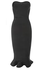Strapless Cocktail Nylon/Rayon/Spandex Fitted Bandage Dress/Bodycon Dress/Club Dress/Evening Dress/Party Dress 