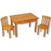 Toys : Avalon Table and 2 Chair Set - Color: Honey