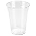 Genuine Joe Clear Plastic Cups - 10 fl oz - 25 / Pack - Clear - Plastic - Cold Drink