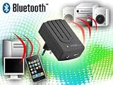 auvisio Stereo-Bluetooth-Empfänger: MP3 kabellos von iPhone & Handy auvisio Stereo-Bluetooth-Empfänger: MP3 kabellos von iPhone & Handy
