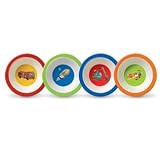 Crocodile Creek's Vehicles 4 Piece Children's Melamine Bowl Set