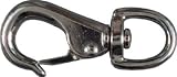 National #N222-836 3/4x3-3/8 Nickle Snap Hook